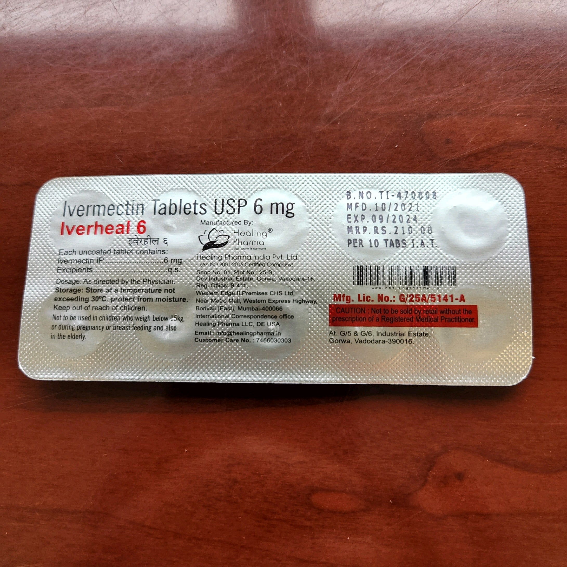 Ivermectin 6 Mg Tabletten
