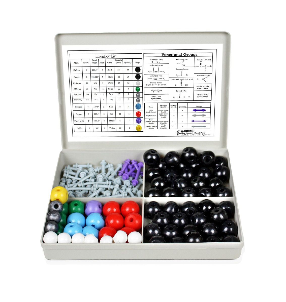 mol　3点セット Structural Molecular Model Set